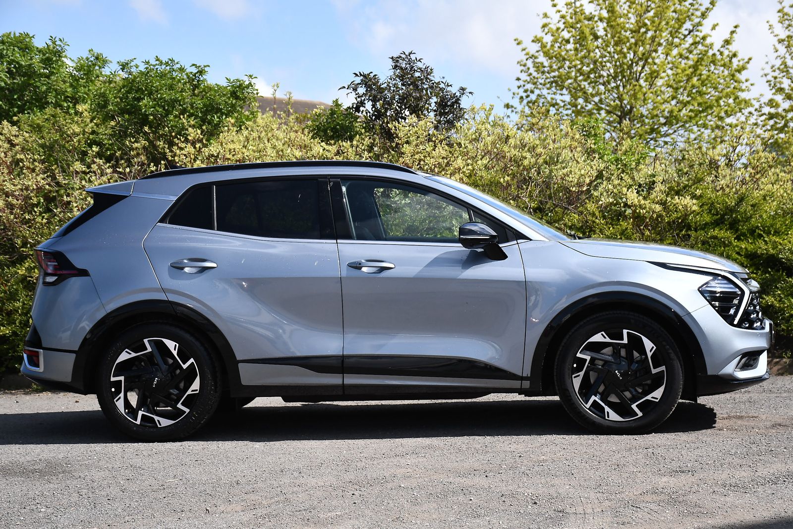 2025 Kia Sportage 1.6 T-GDi MHEV GT-Line S SUV 5dr Petrol Hybrid DCT Euro 6 (s/s) (157 bhp), exterior view 2