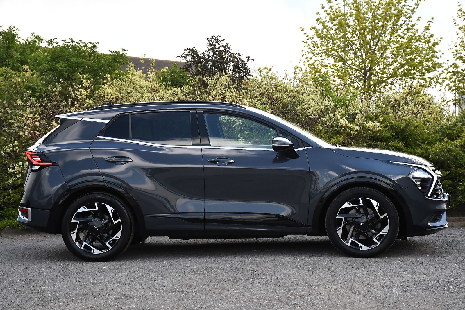 2023 Kia Sportage 1.6 T-GDi MHEV GT-Line SUV 5dr Petrol Hybrid DCT Euro 6 (s/s) (148 bhp), exterior view 2
