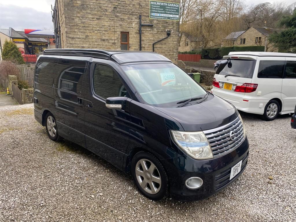 Nissan Elgrand campervan 5dr Automatic 2025