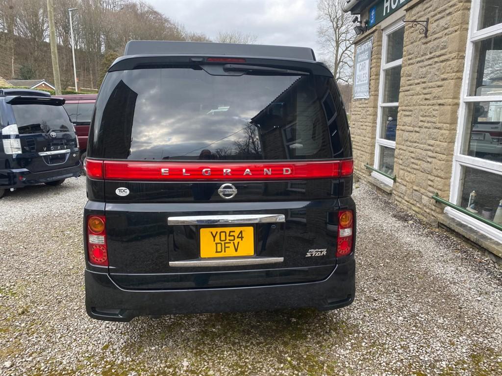 Nissan Elgrand campervan 5dr Automatic 2025