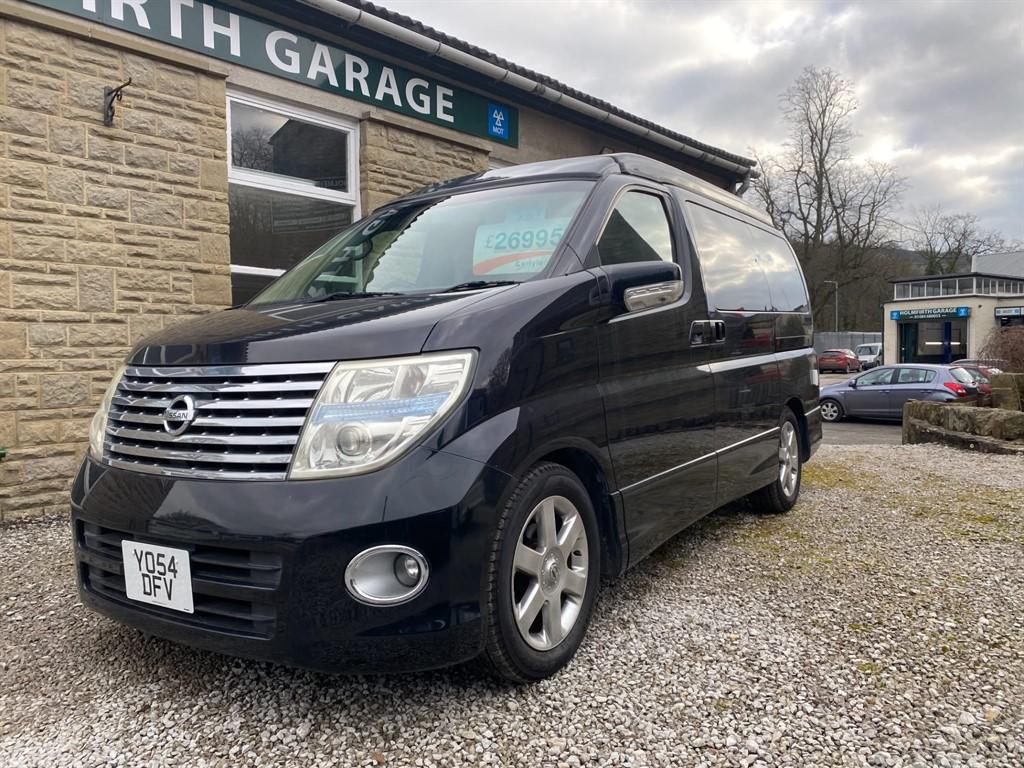 Nissan Elgrand campervan 5dr Automatic 2025