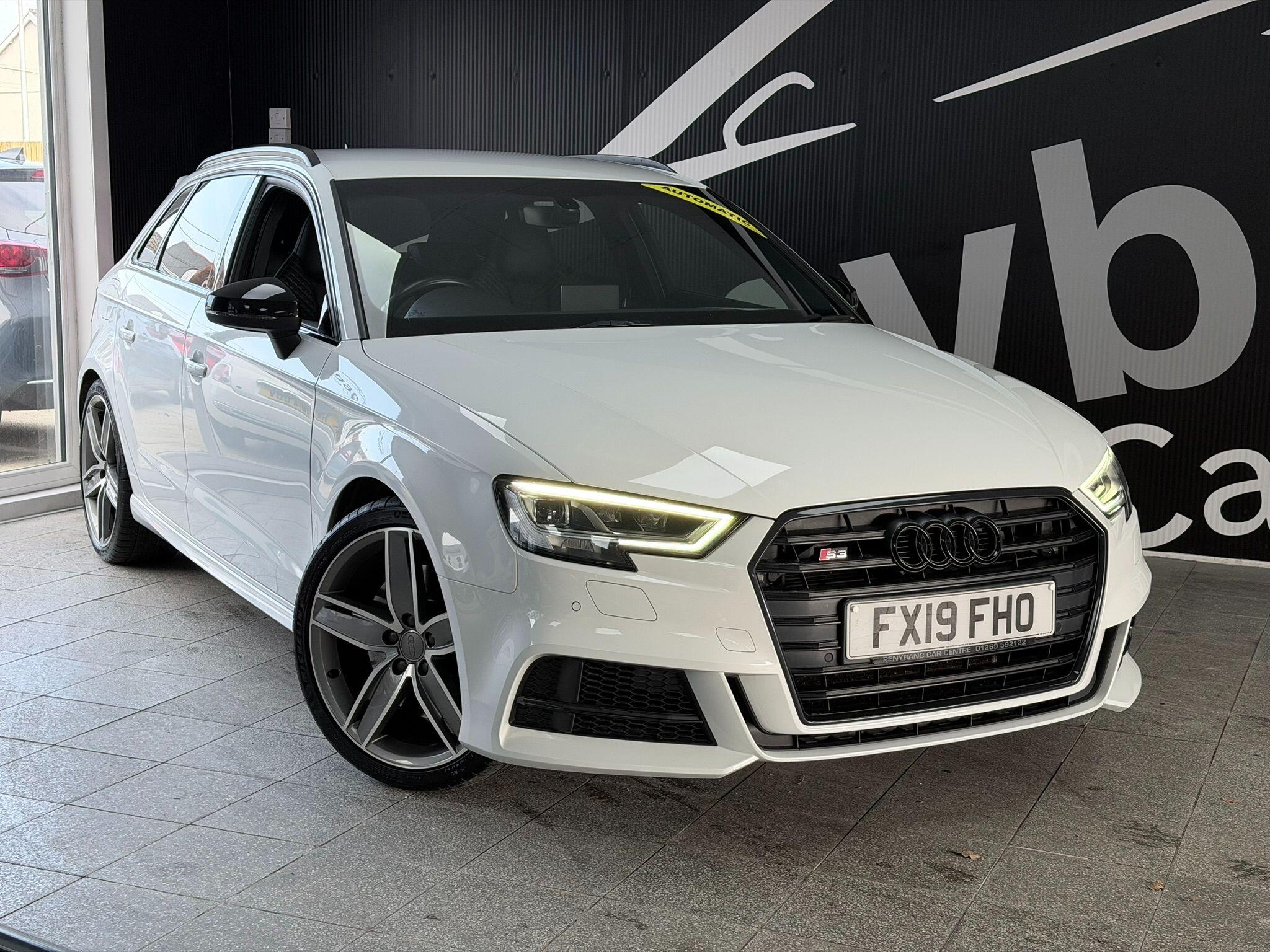2019 Audi S3 2.0 TFSI Black Edition Sportback S Tronic quattro Euro 6 (s/s) 5dr