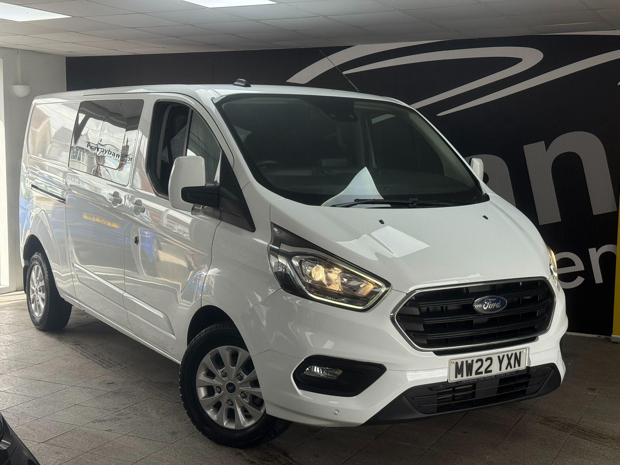 Used Ford Transit Custom 300 EcoBlue Limited Crew Van L2 H1