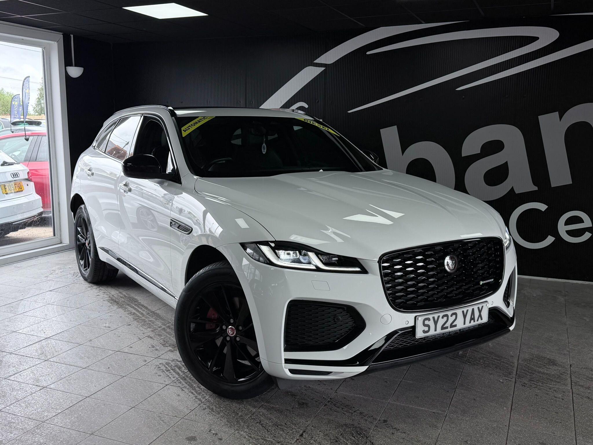 2022 Jaguar F-PACE 2.0 D200 MHEV R-Dynamic Black Auto AWD Euro 6 (s/s) 5dr