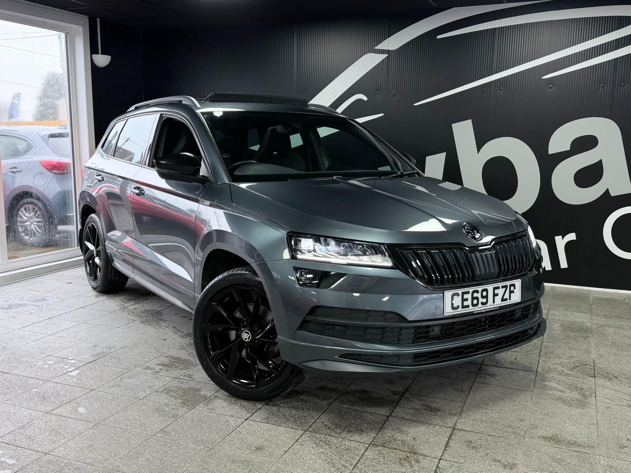 2019 Skoda Karoq 1.5 TSI ACT SportLine DSG 4WD Euro 6 (s/s) 5dr for sale, exterior front view