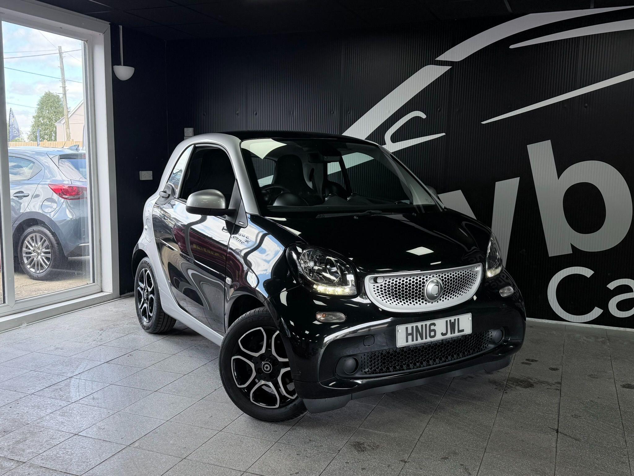2016 Smart ForTwo 0.9T Prime (Premium) Euro 6 (s/s) 2dr