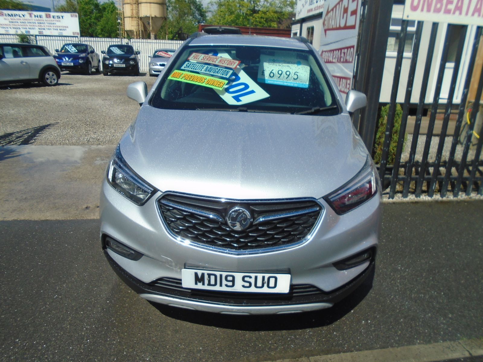 2019 Vauxhall Mokka X 1.4i Turbo ecoTEC Griffin SUV 5dr Petrol Manual Euro 6 (s/s) (140 ps), exterior view 2