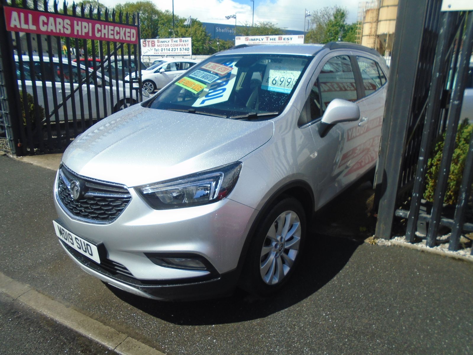 2019 Vauxhall Mokka X 1.4i Turbo ecoTEC Griffin SUV 5dr Petrol Manual Euro 6 (s/s) (140 ps), exterior view 3