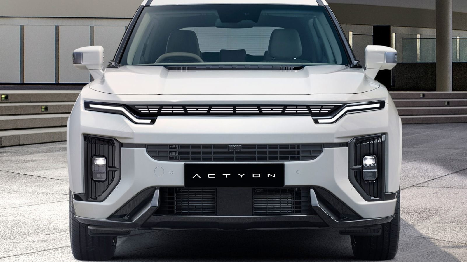 Actyon coupe-inspired exterior design