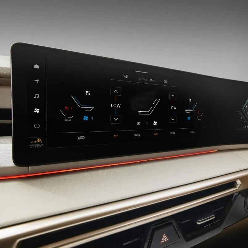 KGM Actyon interior technology and comfort