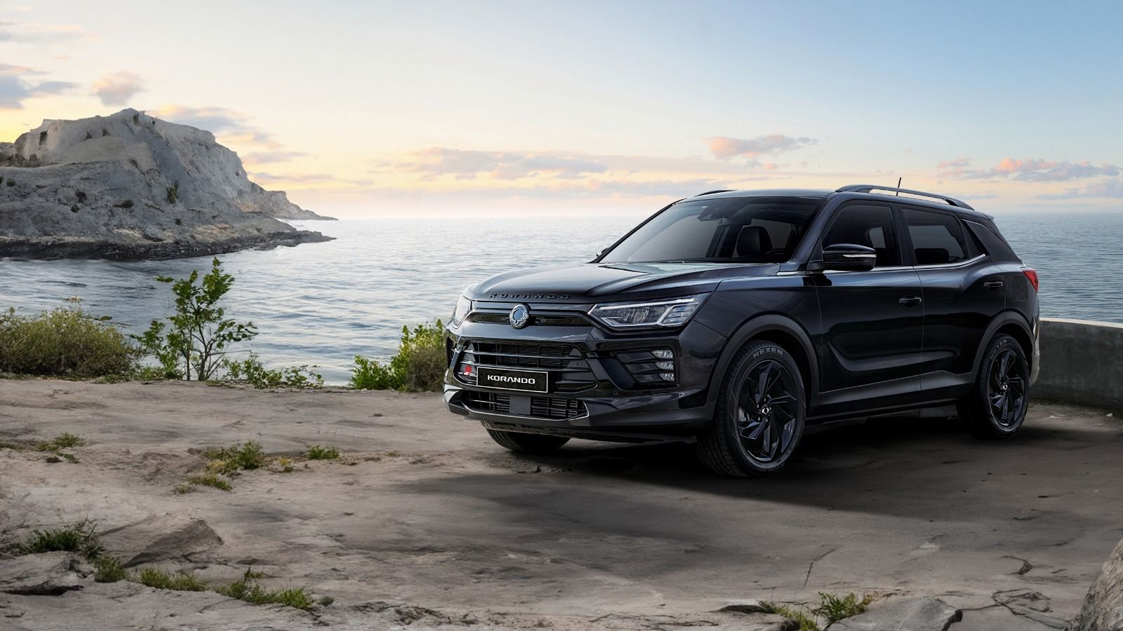 Korando bold exterior design