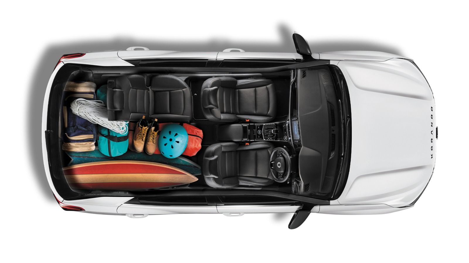 Korando showcasing versatility