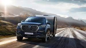 Towing and utility features of Rexton