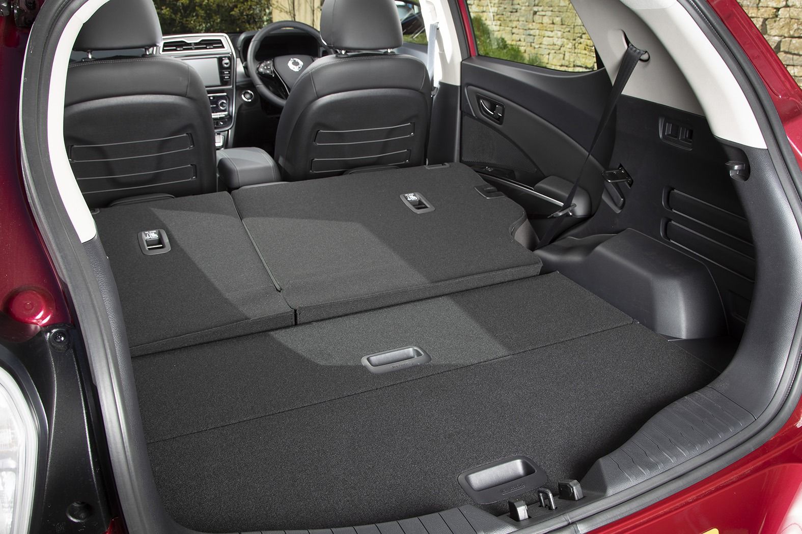 Spacious interior and cargo flexibility