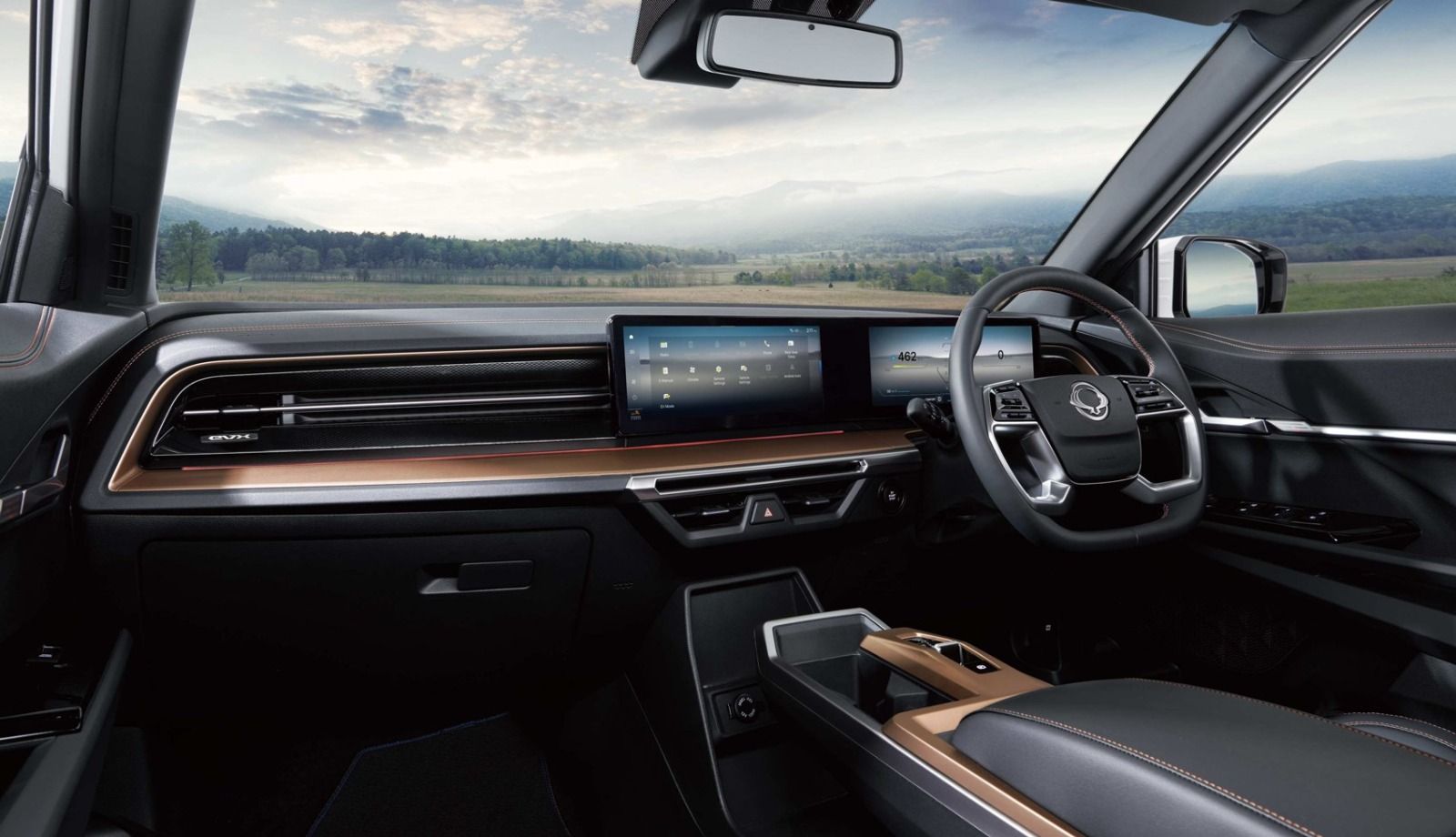 Spacious interior and cargo flexibility of Torres EVX