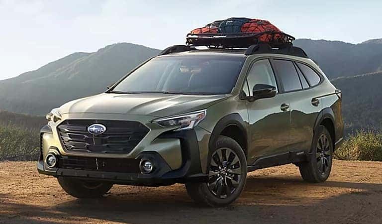 Subaru Outback in a scenic setting