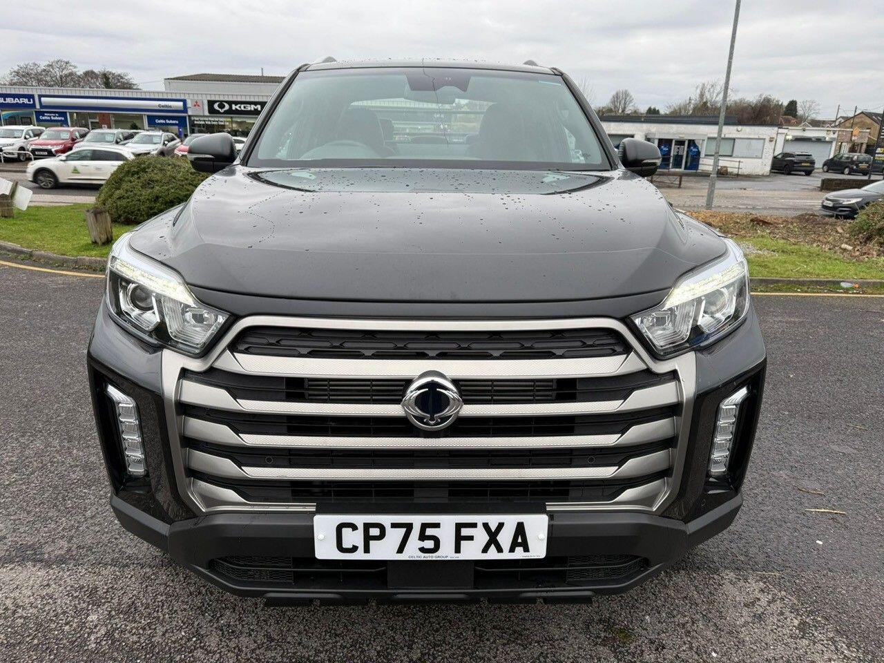2025 KGM Musso 2.2D Saracen Auto 4WD Euro 6 4dr, exterior view 3