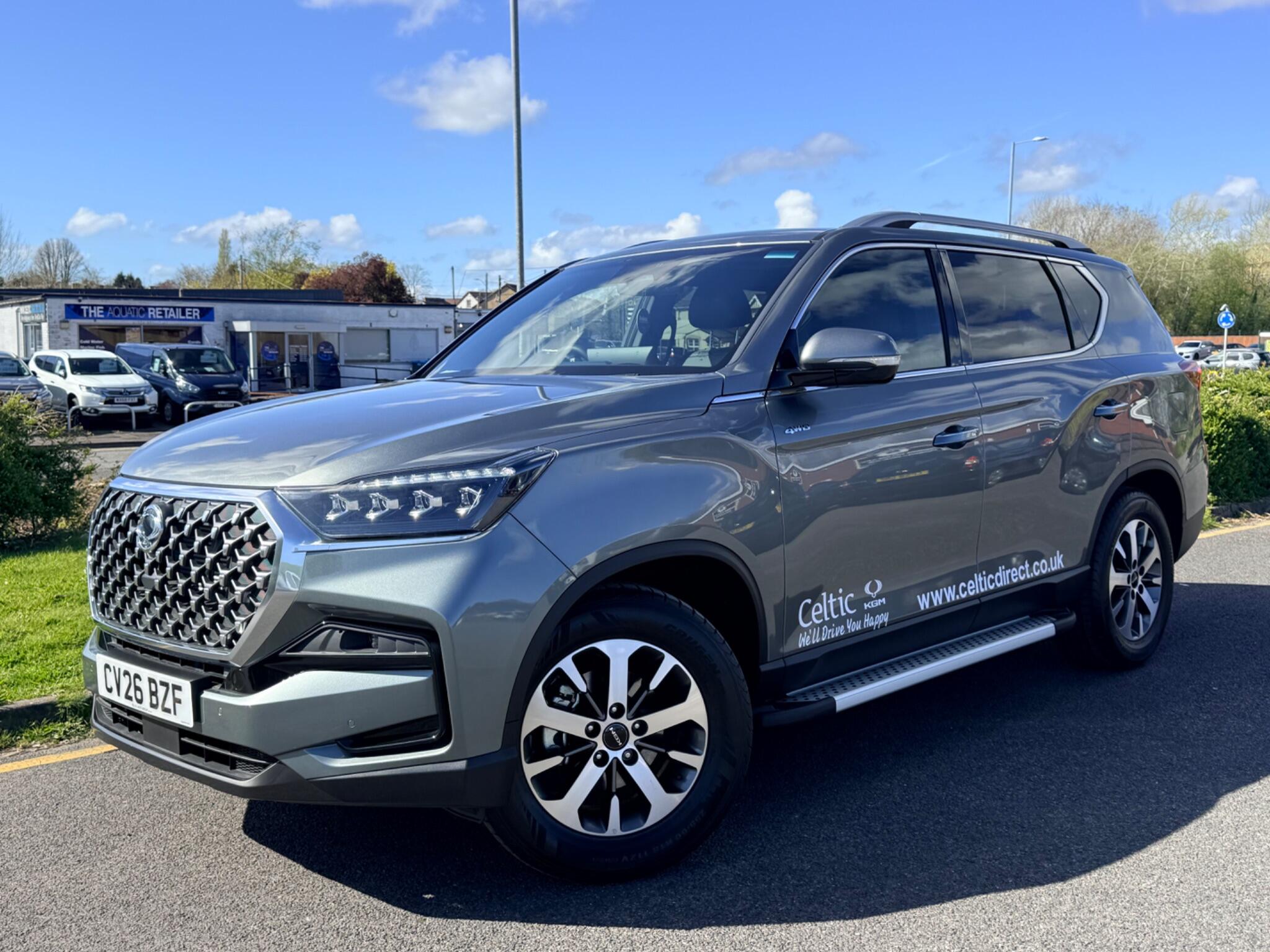 2026 KGM Rexton 2.2D K30 T-Tronic 4WD Euro 6 (s/s) 5dr, exterior view 4