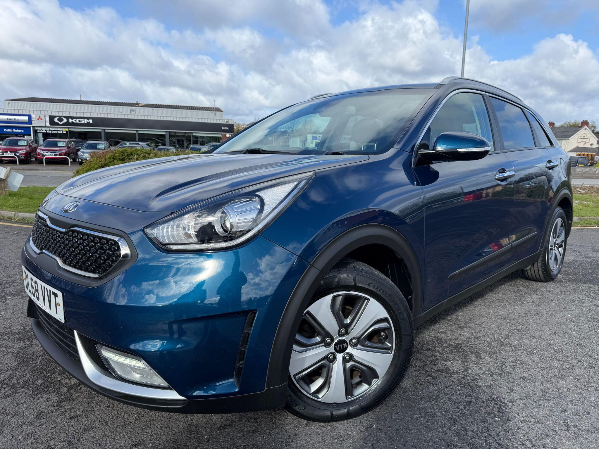 2018 Kia Niro 1.6h GDi 2 DCT Euro 6 (s/s) 5dr, exterior view 4