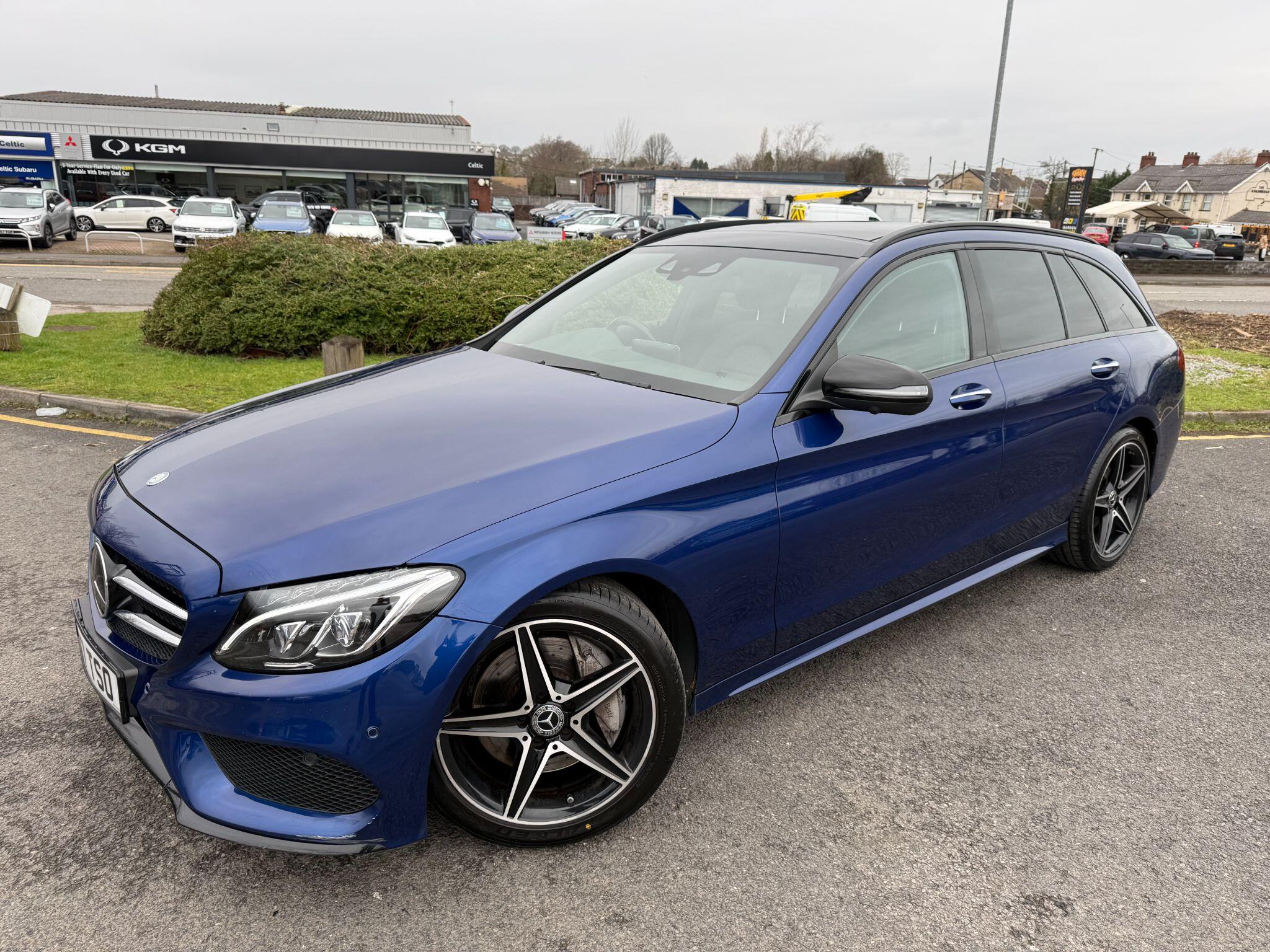 2017 Mercedes-Benz C Class 2.1 C250d AMG Line (Premium Plus) G-Tronic+ Euro 6 (s/s) 5dr, exterior view 4