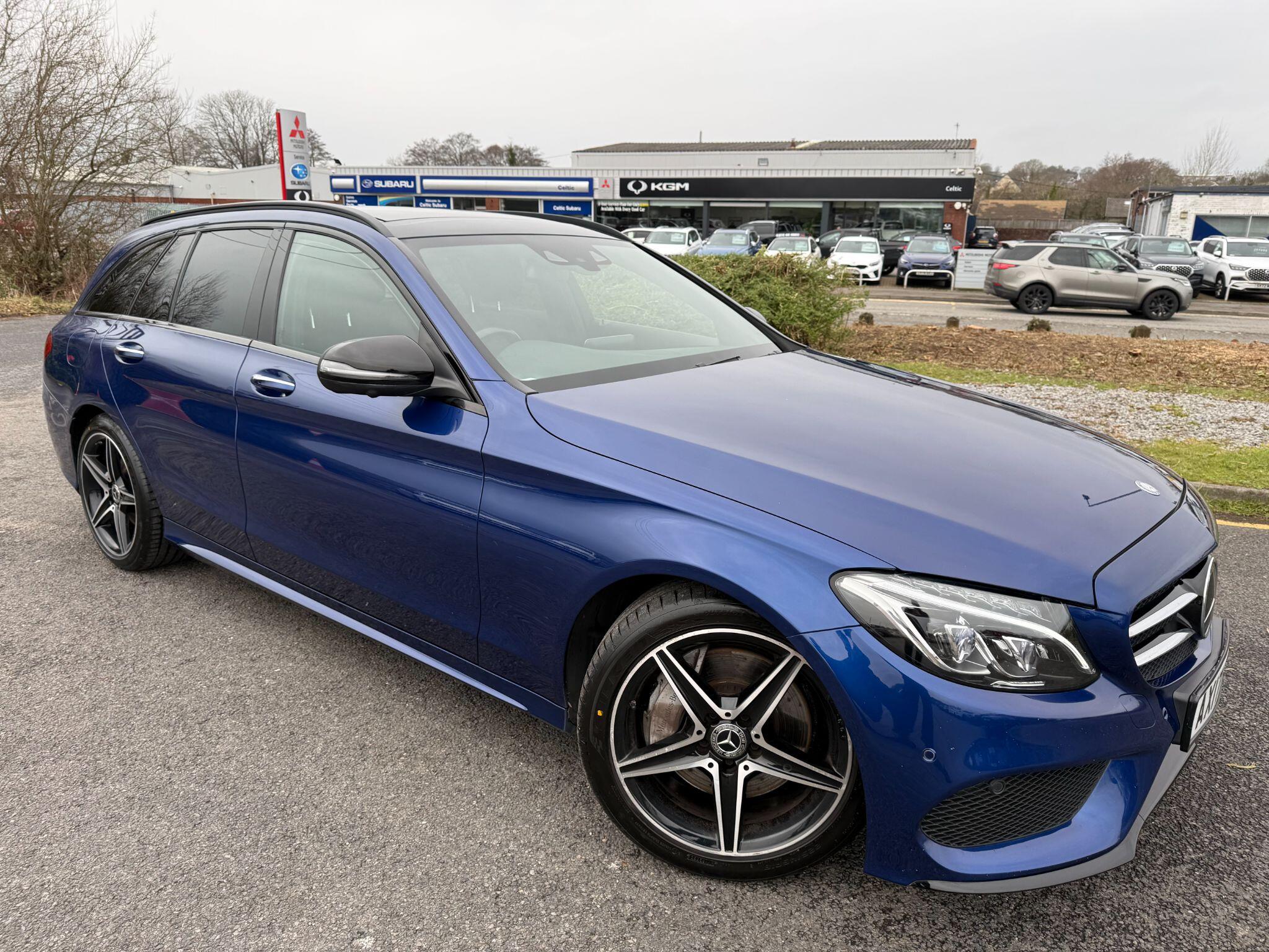 2017 Mercedes-Benz C Class 2.1 C250d AMG Line (Premium Plus) G-Tronic+ Euro 6 (s/s) 5dr for sale, exterior front view