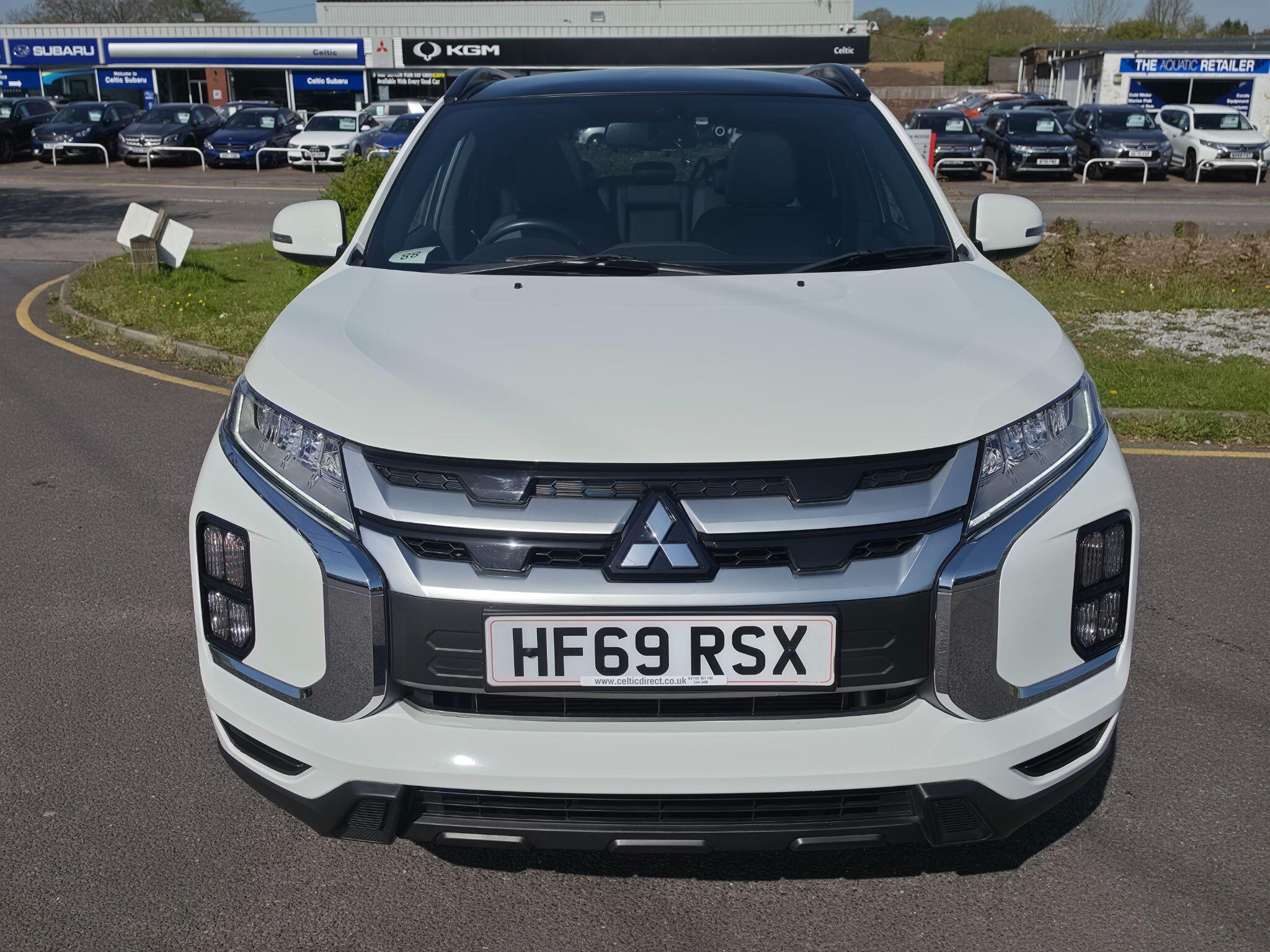 2019 Mitsubishi ASX 2.0 MIVEC Exceed SUV 5dr Petrol CVT 4WD Euro 6 (s/s) (150 ps), exterior view 3