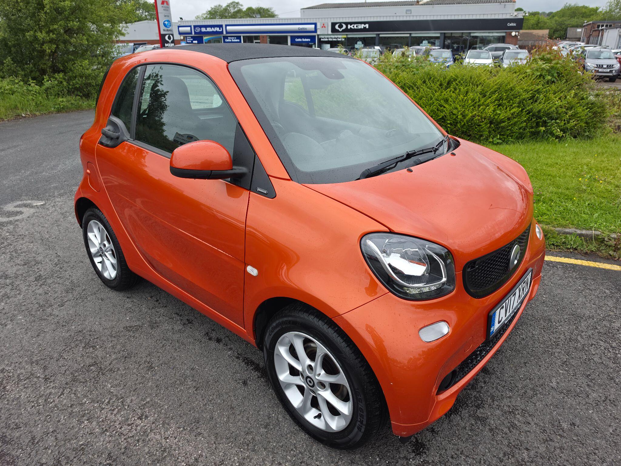 2017 Smart ForTwo 1.0 Passion (Premium) Twinamic Euro 6 (s/s) 2dr