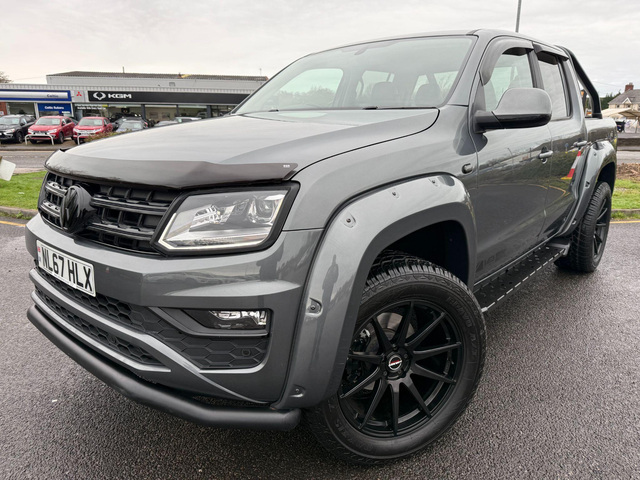2017 Volkswagen Amarok 3.0 TDI V6 BlueMotion Tech Highline Auto 4Motion Euro 6 (s/s) 4dr, exterior view 4