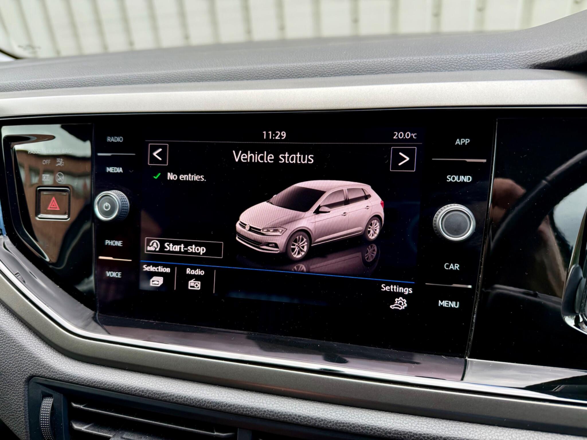 Volkswagen Polo 1.0 TSI SE Euro 6 (s/s) 5dr 5dr Manual 2018