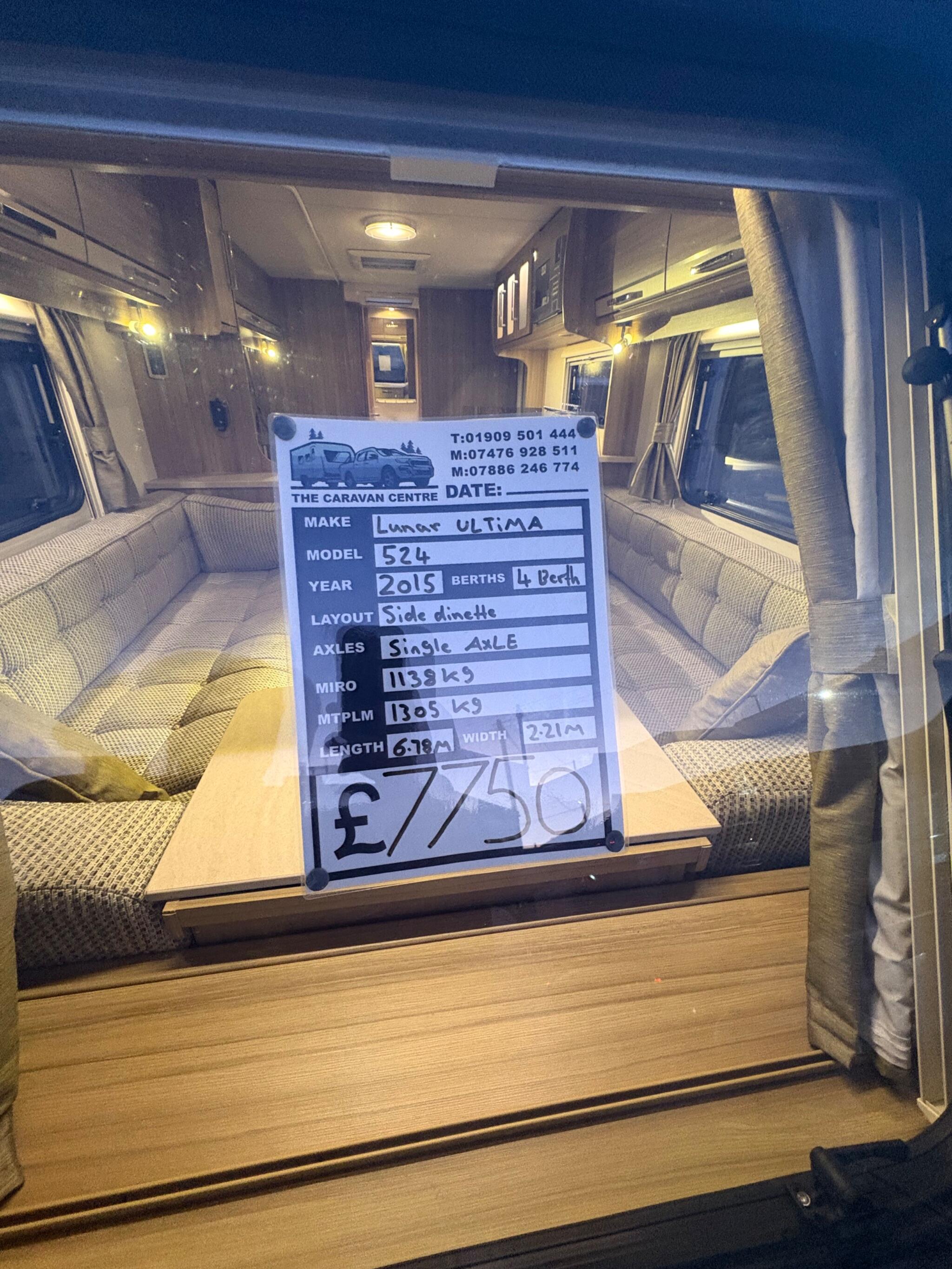 Lunar Ultima 524 0dr 2025