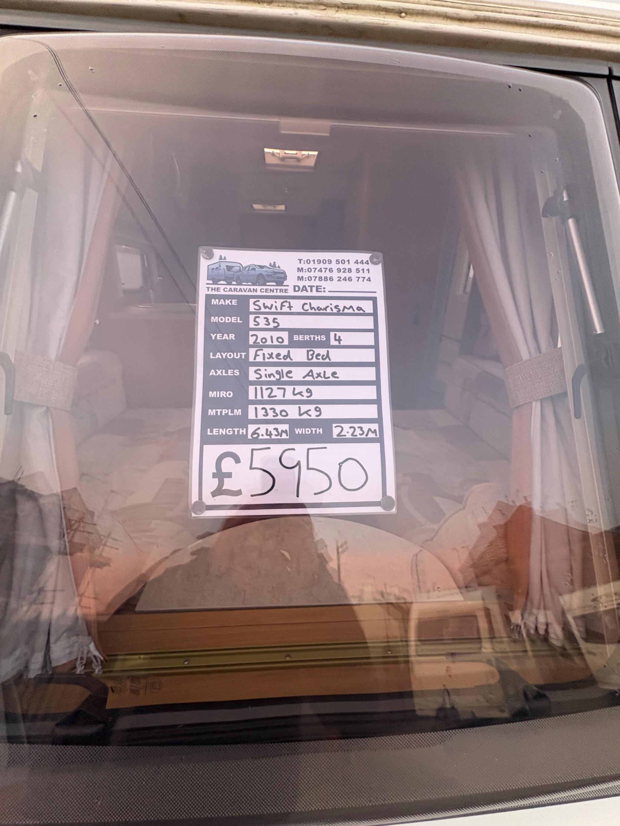 Swift Charisma 535 0dr 2025