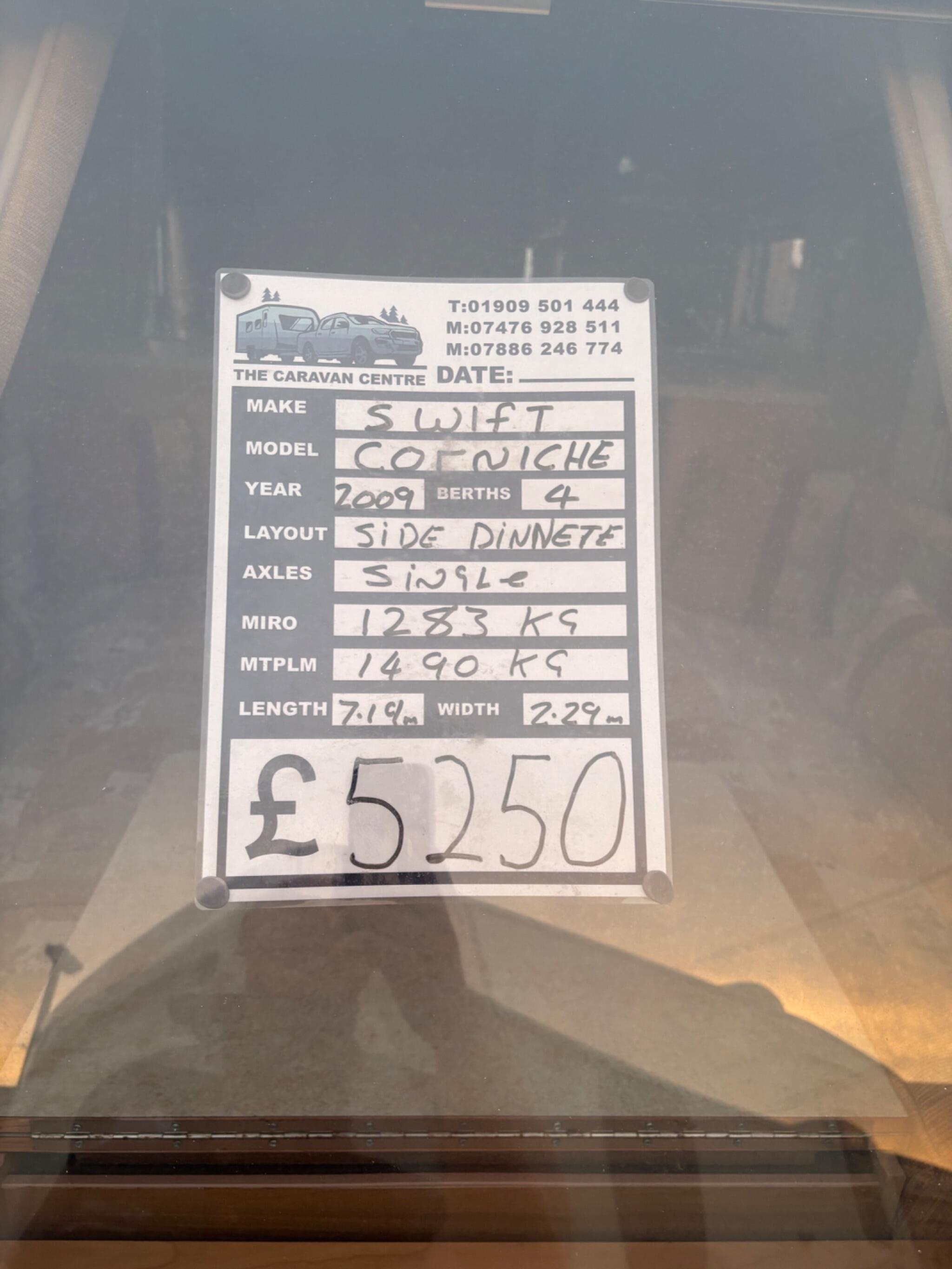 Swift Corniche 0dr 2025