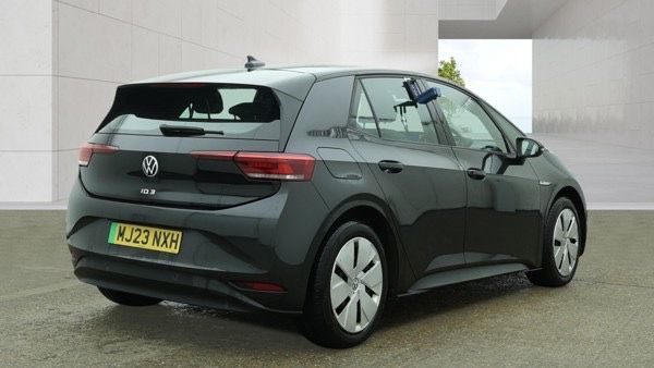 2023 Volkswagen ID.3 Pro 58kWh Life Hatchback 5dr Electric Auto (145 ps), exterior view 3