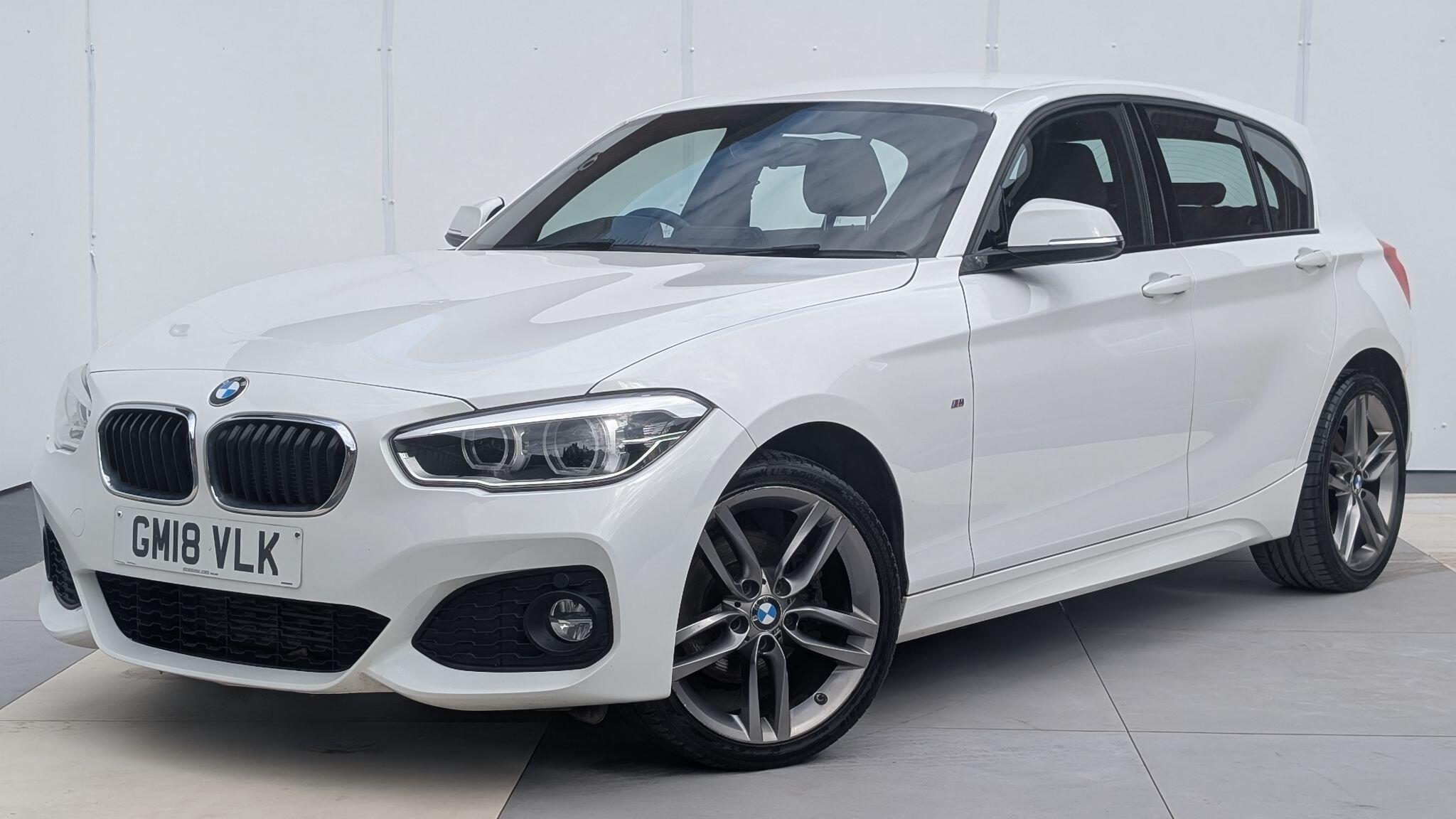 2018 BMW 1 Series 2.0 120d M Sport Auto xDrive Euro 6 (s/s) 5dr, exterior view 3