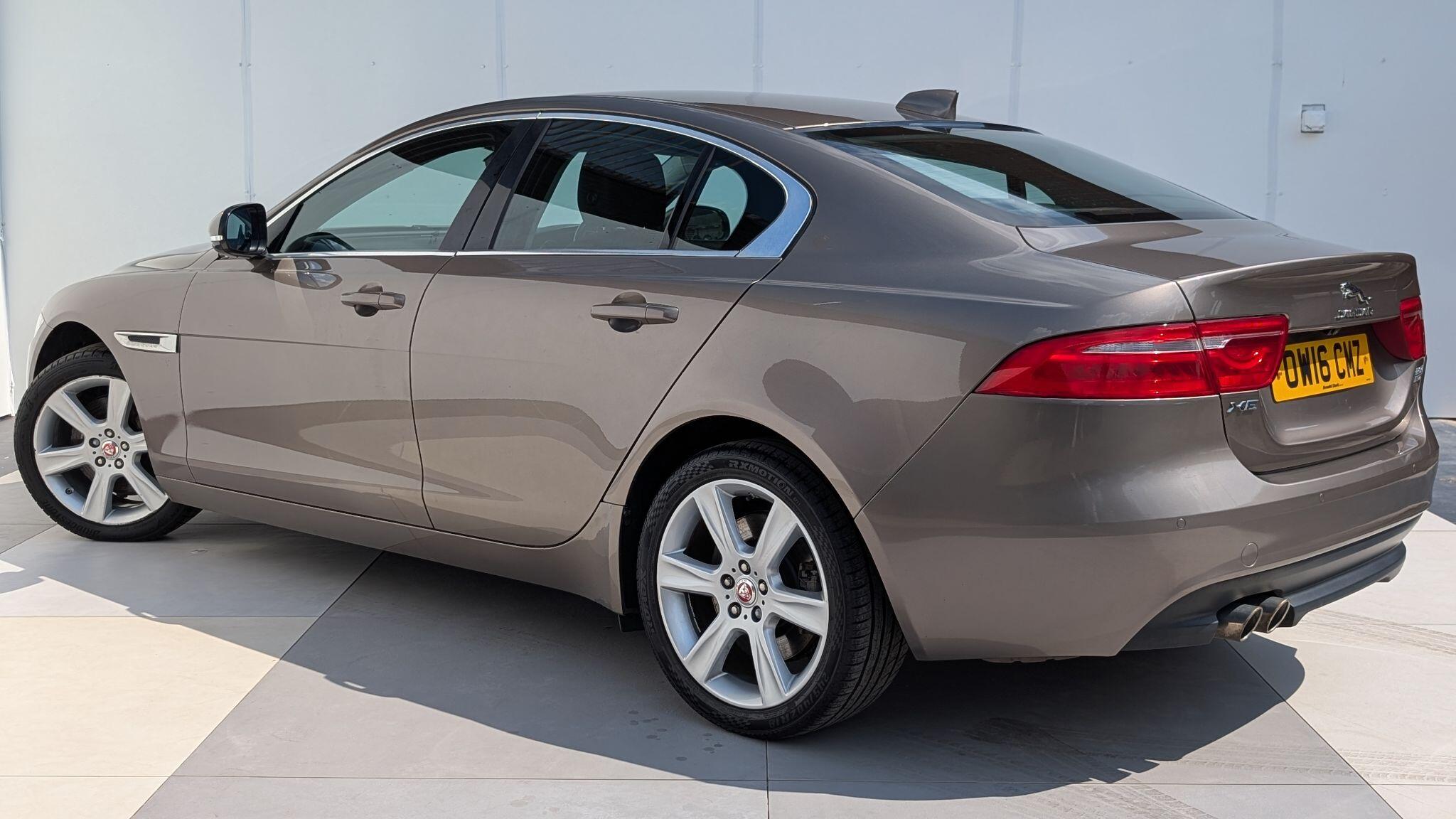 2016 Jaguar XE 2.0d Portfolio Auto AWD Euro 6 (s/s) 4dr, exterior view 4