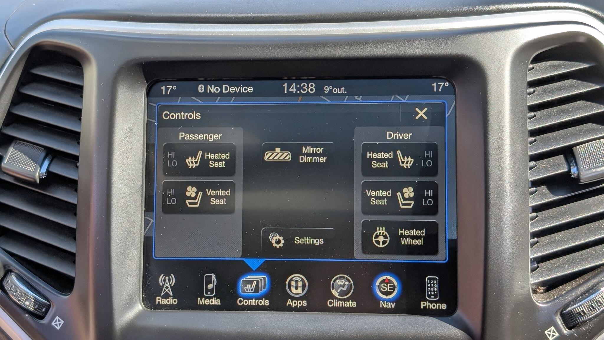 Jeep Cherokee 2.2 MultiJetII Overland Auto 4WD Euro 6 (s/s) 5dr 5dr Automatic 2026