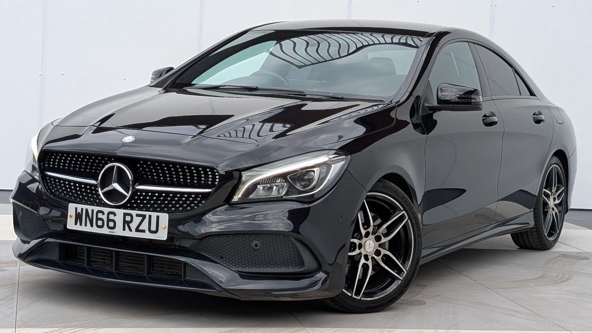 2017 Mercedes-Benz CLA 2.1 CLA220d AMG Line Coupe 7G-DCT 4MATIC Euro 6 (s/s) 4dr, exterior view 3
