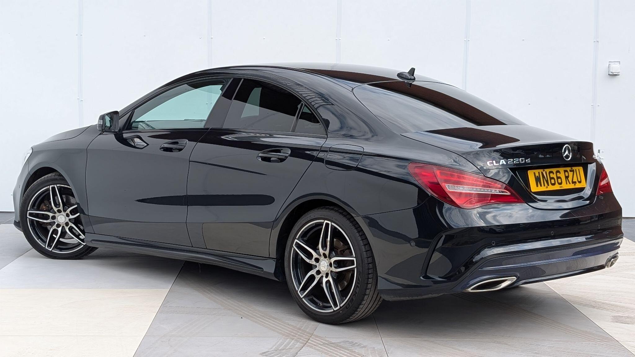 2017 Mercedes-Benz CLA 2.1 CLA220d AMG Line Coupe 7G-DCT 4MATIC Euro 6 (s/s) 4dr, exterior view 4