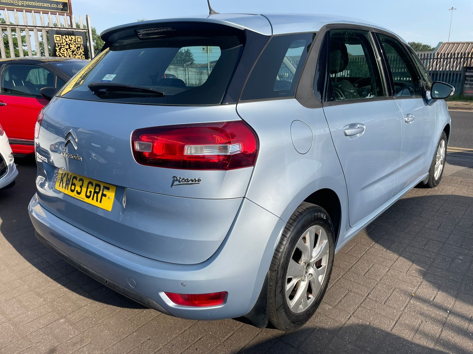 2014 Citroen C4 Picasso 1.6 HDi VTR+ MPV 5dr Diesel Manual Euro 5 (90 ps), exterior view 4