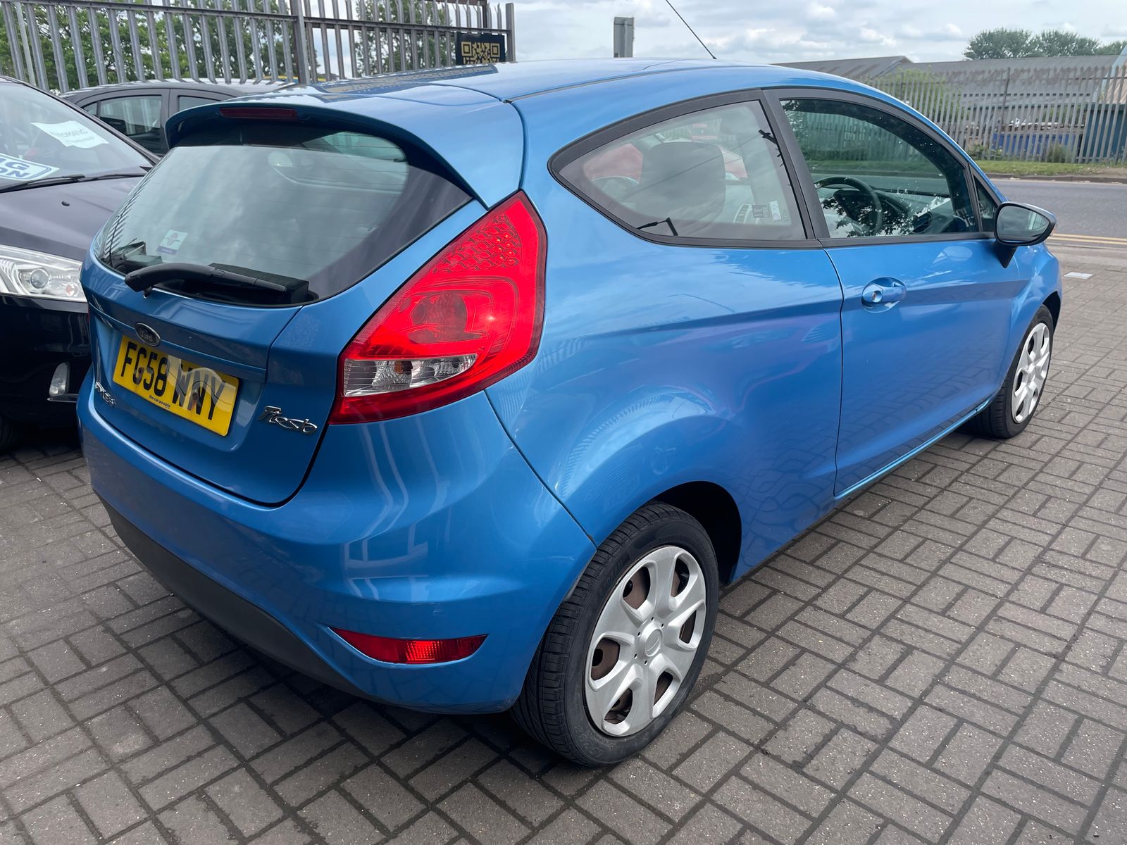 2008 Ford Fiesta 1.25 Style + Hatchback 3dr Petrol Manual (133 g/km, 81 bhp), exterior view 3