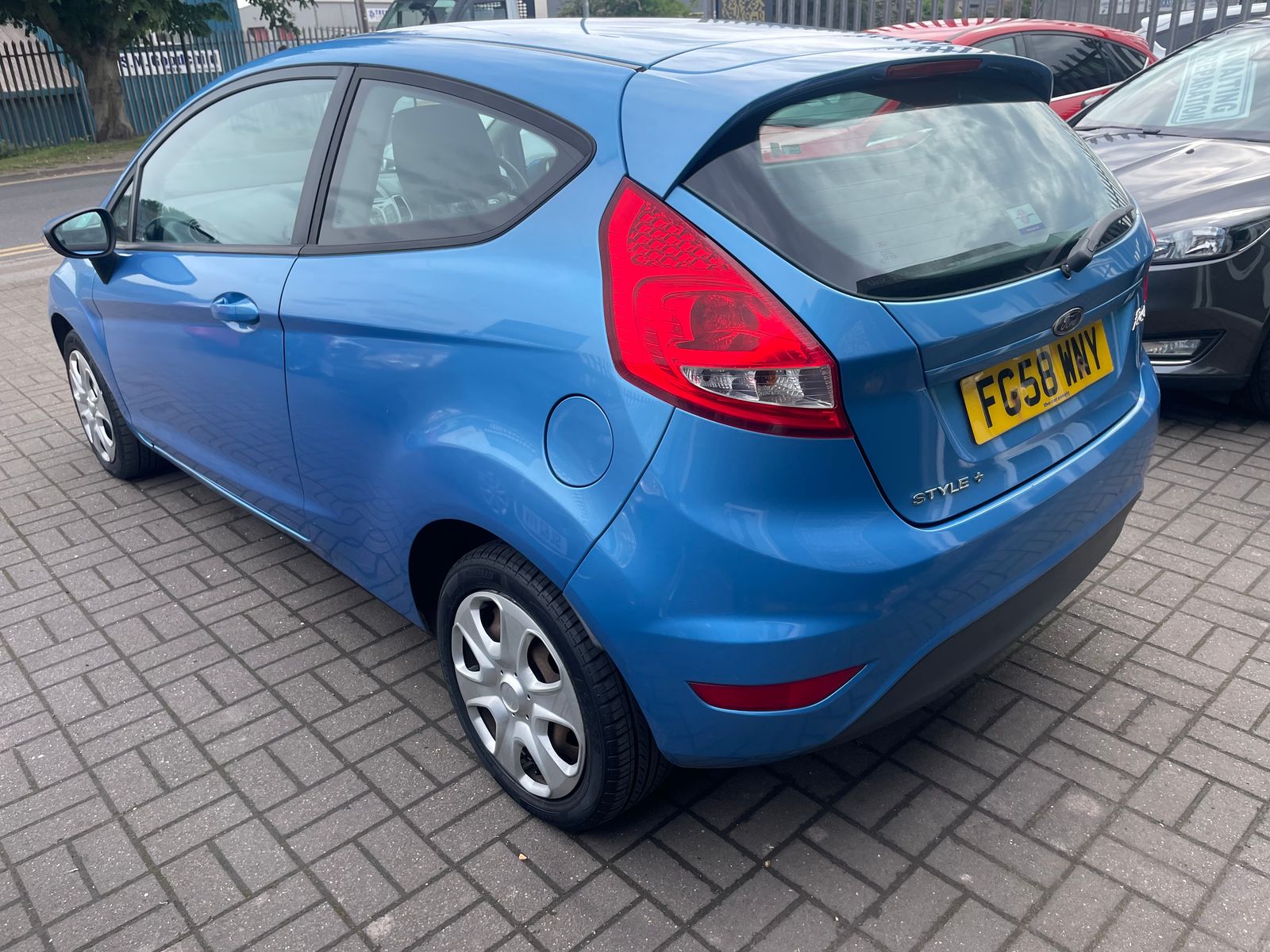 2008 Ford Fiesta 1.25 Style + Hatchback 3dr Petrol Manual (133 g/km, 81 bhp), exterior view 4