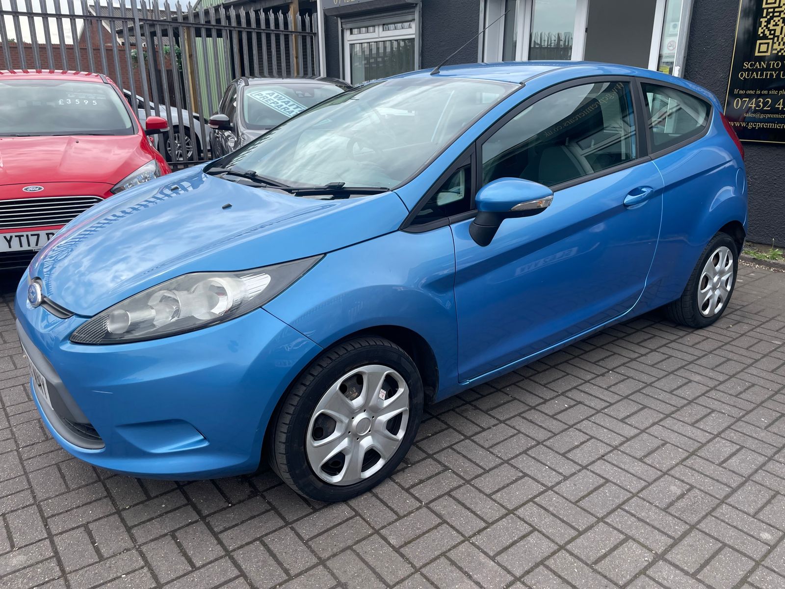 2008 Ford Fiesta 1.25 Style + Hatchback 3dr Petrol Manual (133 g/km, 81 bhp), exterior view 2