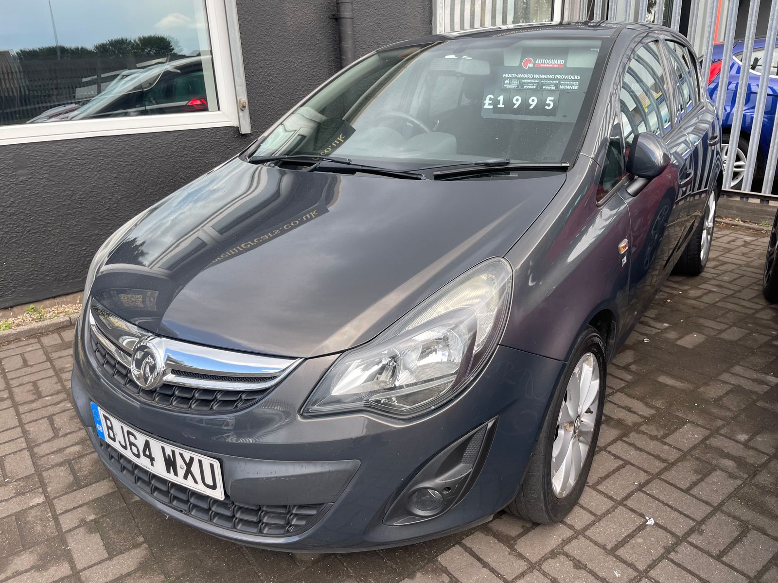 2014 Vauxhall Corsa 1.2 16V Excite Hatchback 5dr Petrol Manual Euro 5 (A/C) (85 ps), exterior view 2