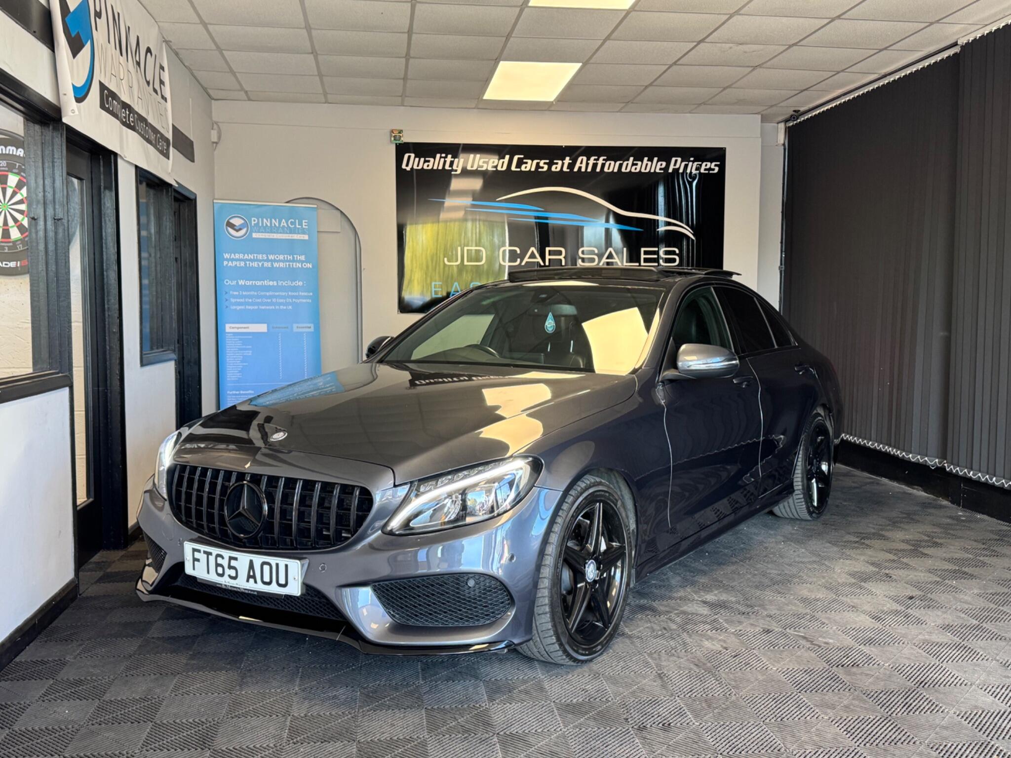 Mercedes-Benz C Class 1.6 C200d AMG Line (Premium) G-Tronic+ Euro 6 (s/s) 4dr 4dr Automatic 2026