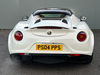 Alfa Romeo 4C 1750 TBi 50th Anniversary Edition Spider 2 Door 2 Seat Euro 6 Petrol Engine Auto with 280bhp includes £3000 Hard Top and Soft Top 2dr Automatic 2025
