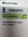 Volkswagen Golf 2.0 TSI BlueMotion Tech GTI Launch Hatchback 3dr Petrol Manual Euro 6 (s/s) (220 ps) 3dr Manual 2025