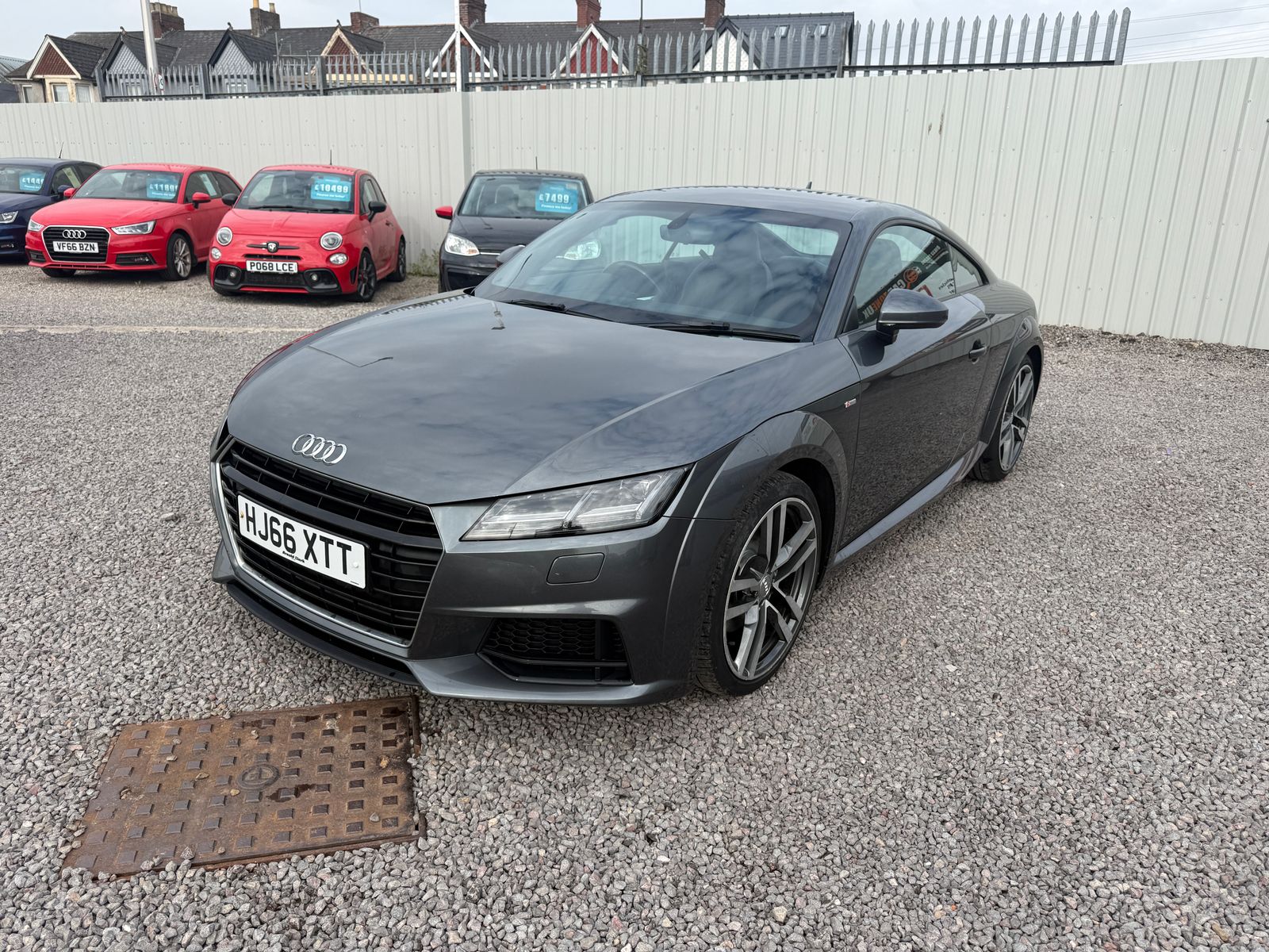 2016 Audi TT 1.8 TFSI S line Coupe 3dr Petrol Manual Euro 6 (s/s) (180 ps), exterior view 4