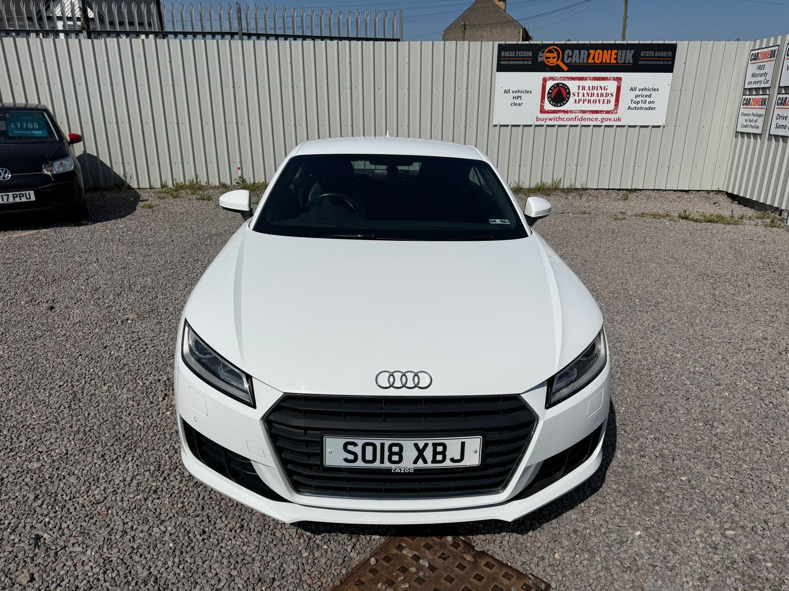 2018 Audi TT 1.8 TFSI Sport Coupe 3dr Petrol Manual Euro 6 (s/s) (180 ps), exterior view 3