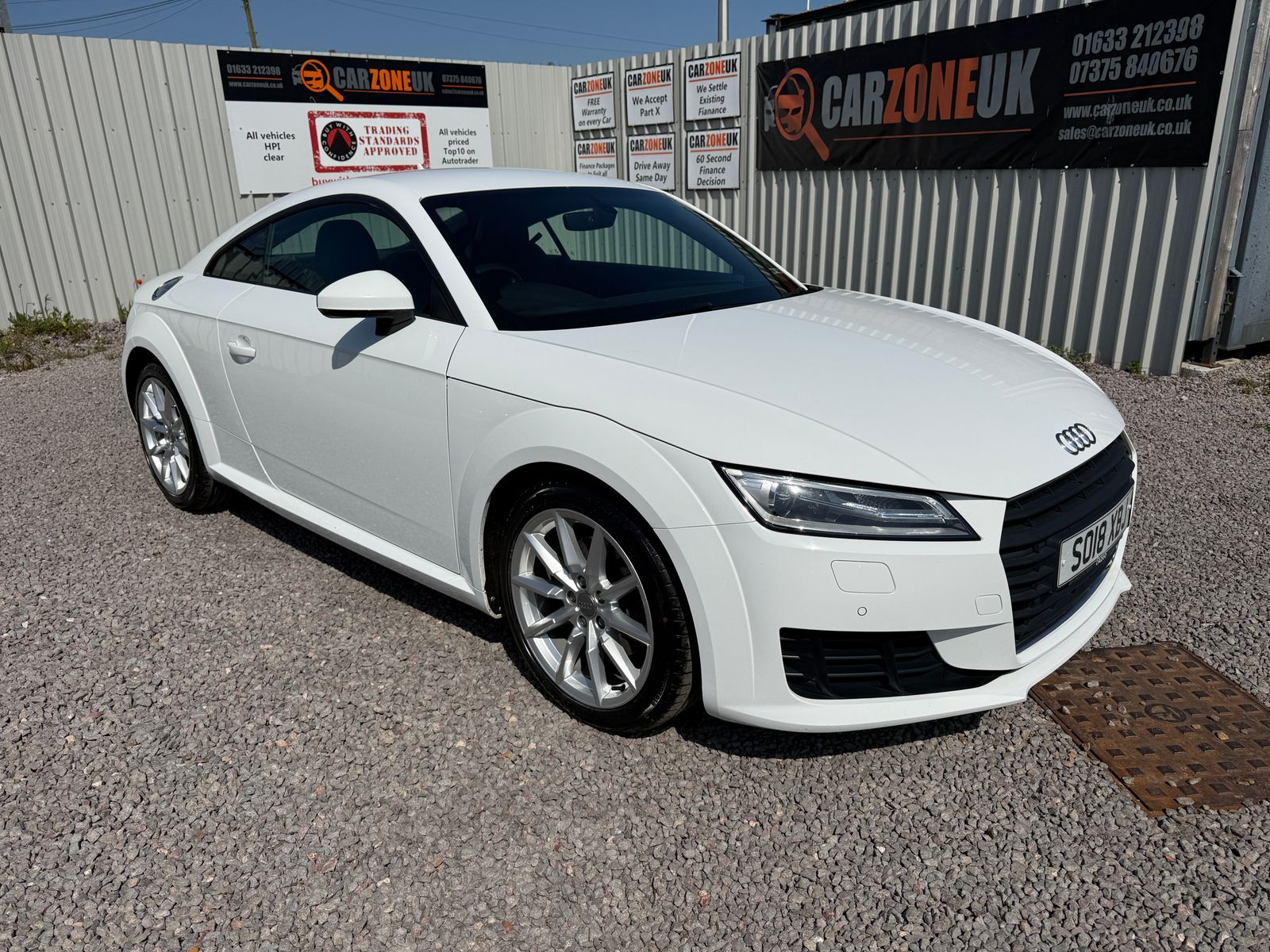 2018 Audi TT 1.8 TFSI Sport Coupe 3dr Petrol Manual Euro 6 (s/s) (180 ps) for sale, exterior front view