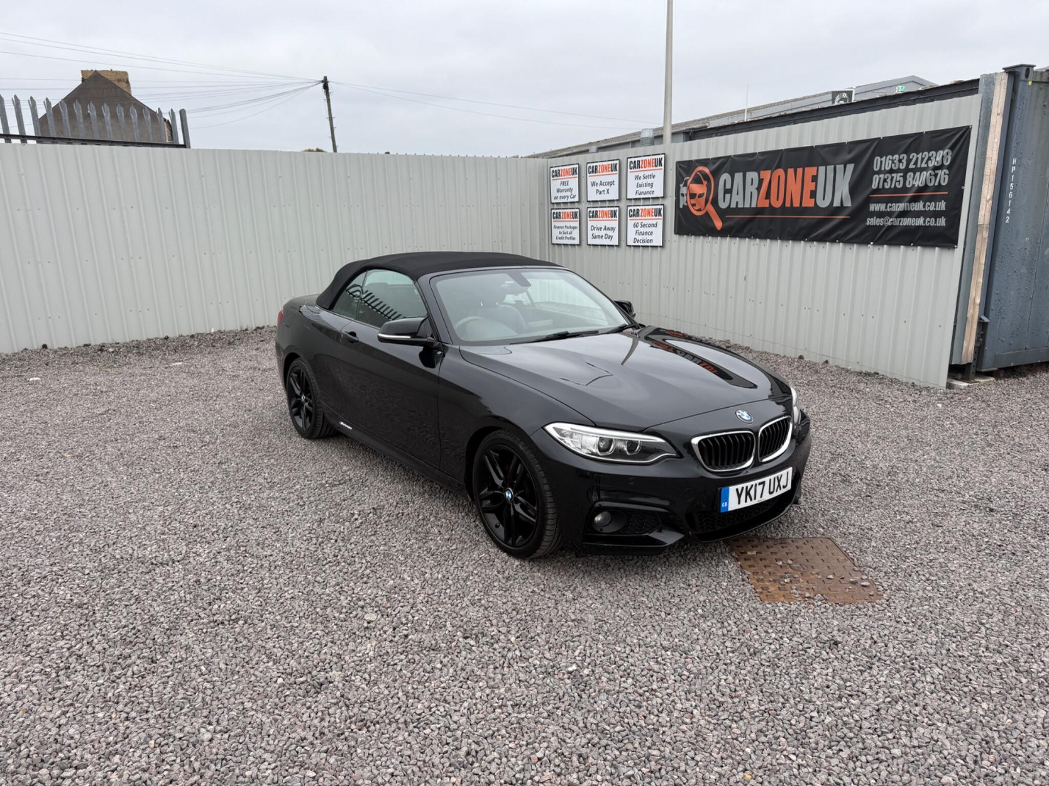 2017 BMW 2 Series 2.0 225d M Sport Auto Euro 6 (s/s) 2dr, exterior view 3